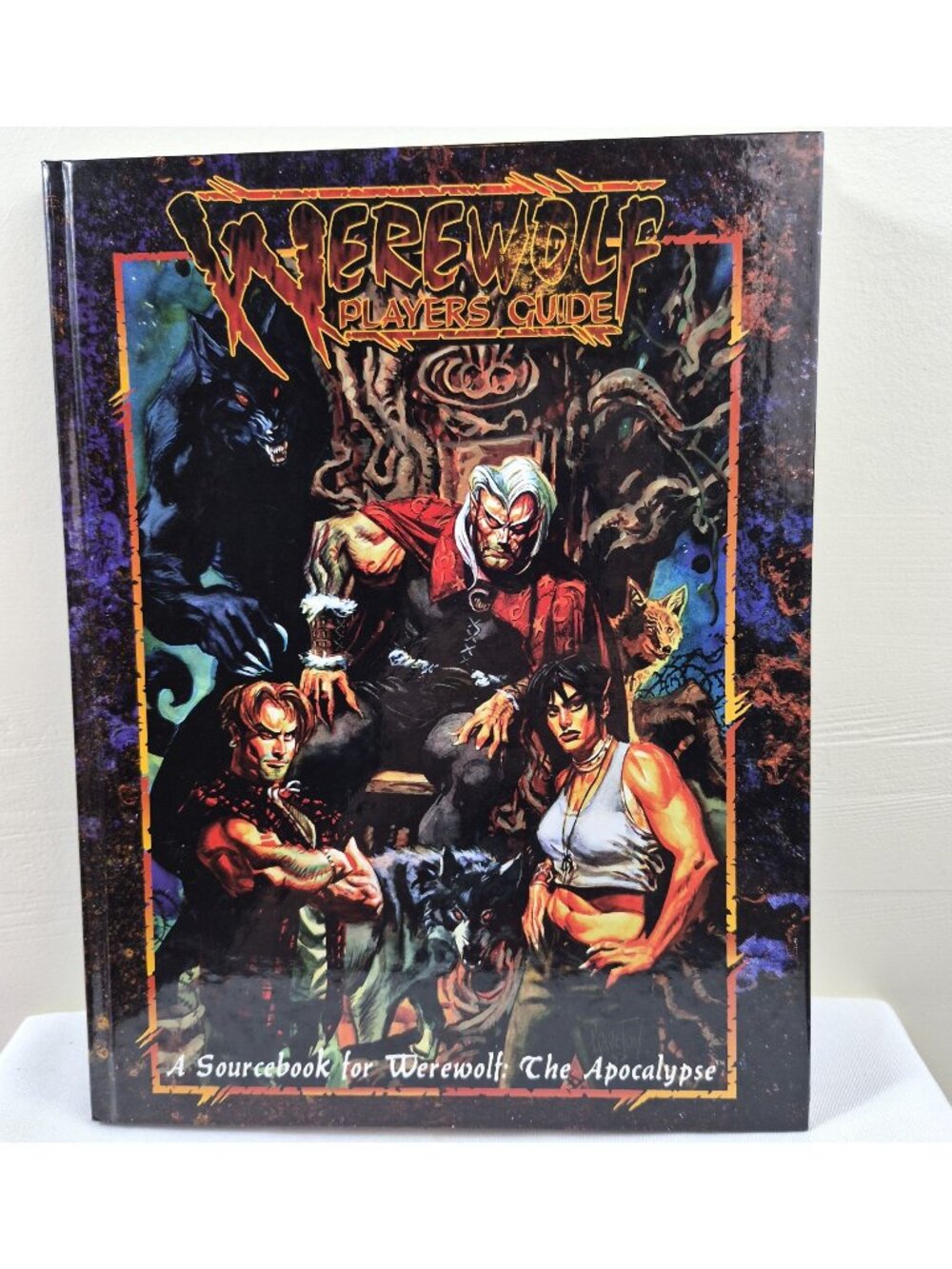 Werewolf Apocalypse Players Guide White Wolf RPG HC Book World of Darkness